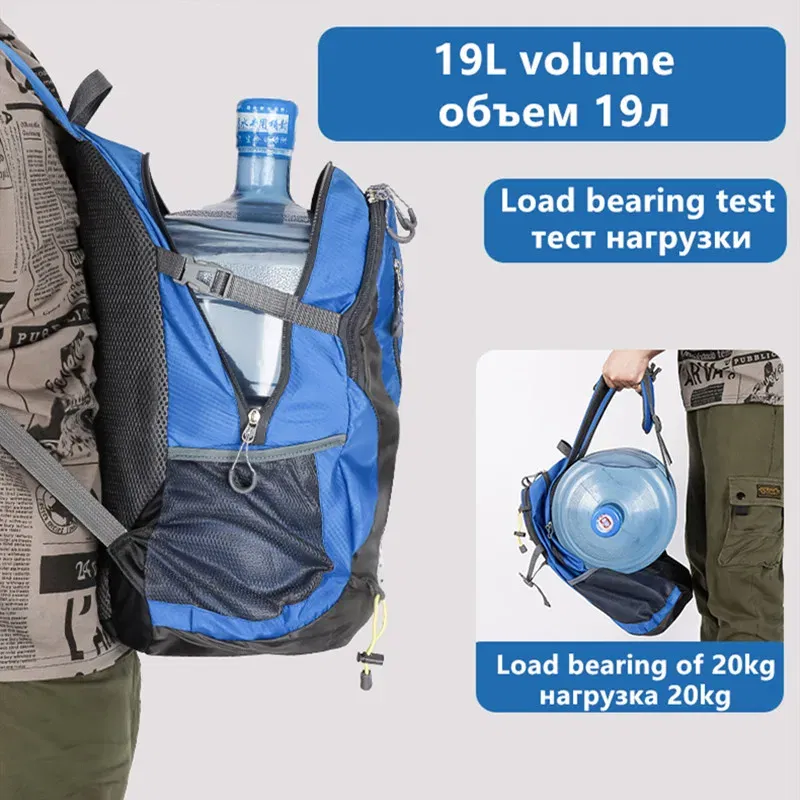 Color: Pink - 2024 New Outdoor Backpack Hiking Sports Mountaineering Bag Riding Backpack 40L Waterproof Backpack Leisure Travel Bag
