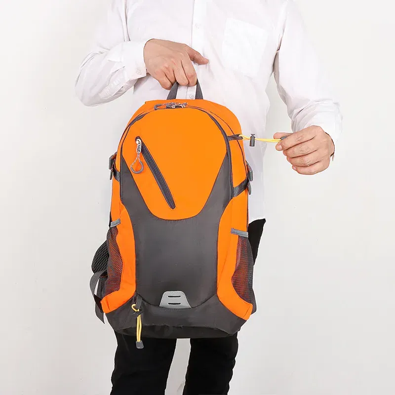 Color: Pink - 2024 New Outdoor Backpack Hiking Sports Mountaineering Bag Riding Backpack 40L Waterproof Backpack Leisure Travel Bag