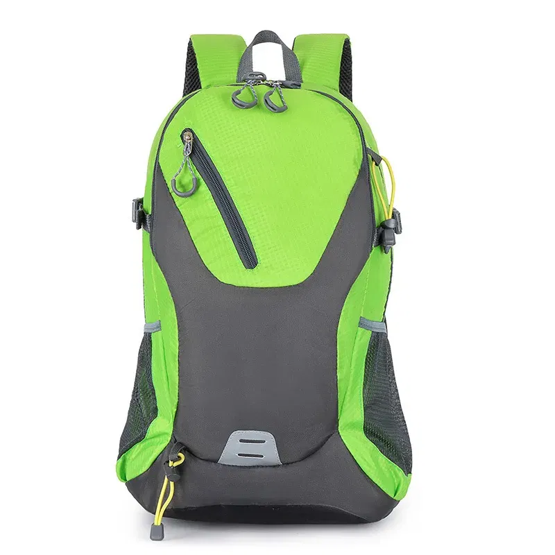 Color: Pink - 2024 New Outdoor Backpack Hiking Sports Mountaineering Bag Riding Backpack 40L Waterproof Backpack Leisure Travel Bag