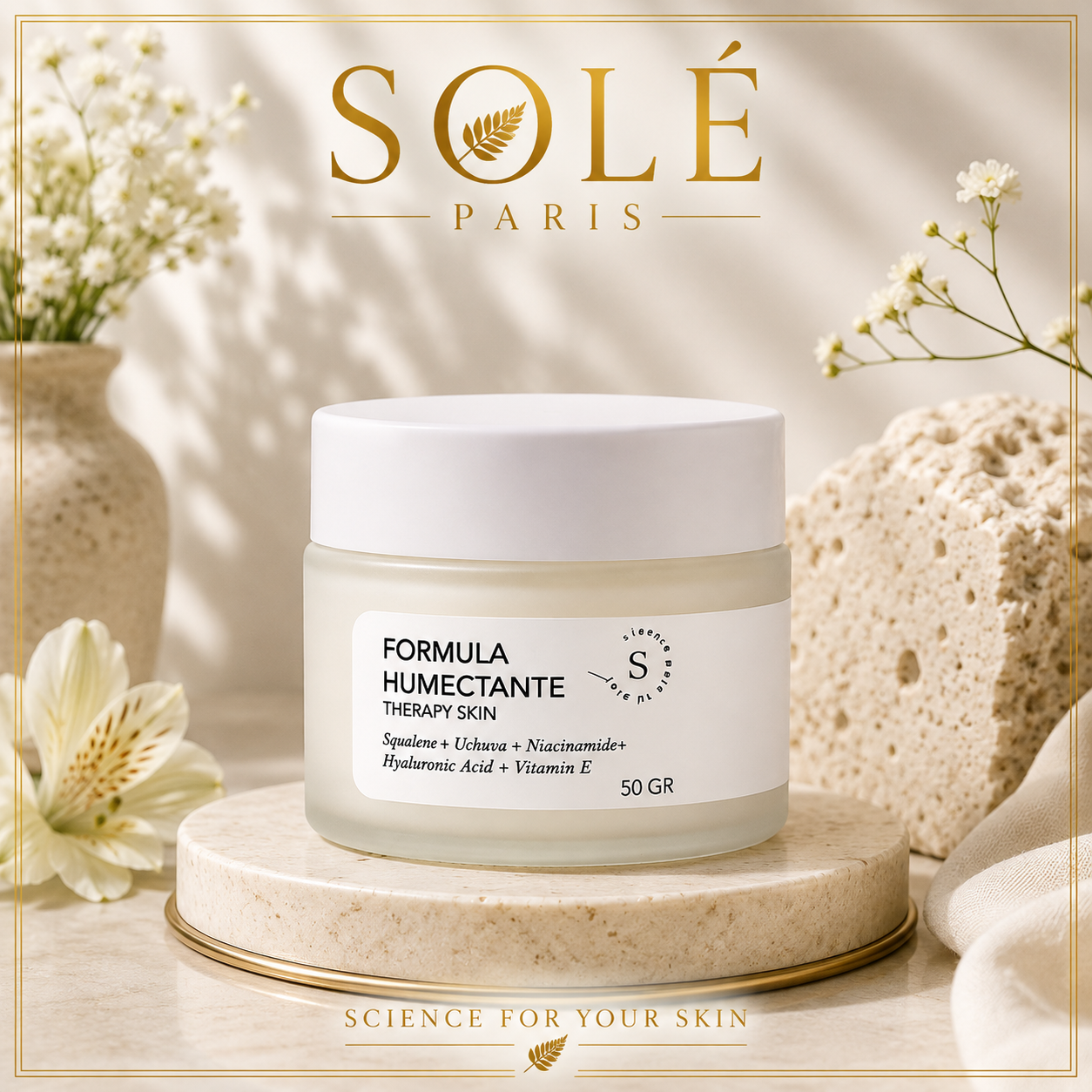 MOISTURIZING AND HYDRATING CREAM