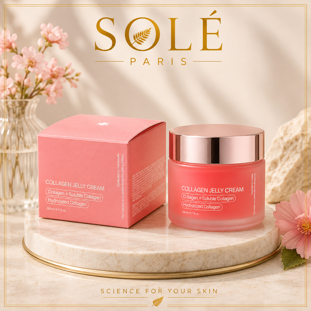Moisturizing And Hydrating Jelly Facial Cream