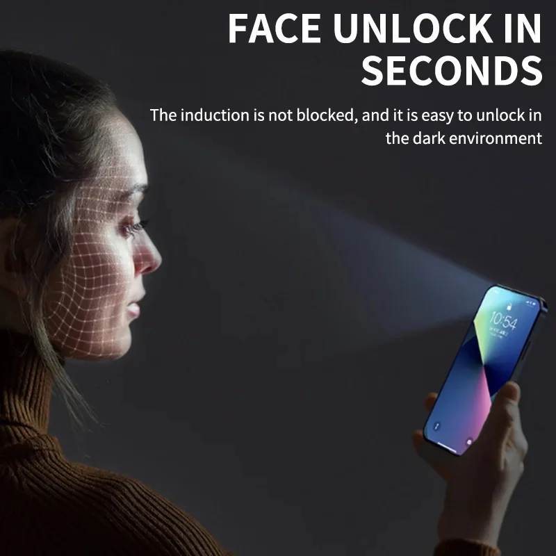 Color: Khaki - Anti Blue Light Privacy Tempered Glass for iPhone 16 15 Pro Max 14 Plus 13 12 Mini 11 Eye Protection Clear Screen Protector Film