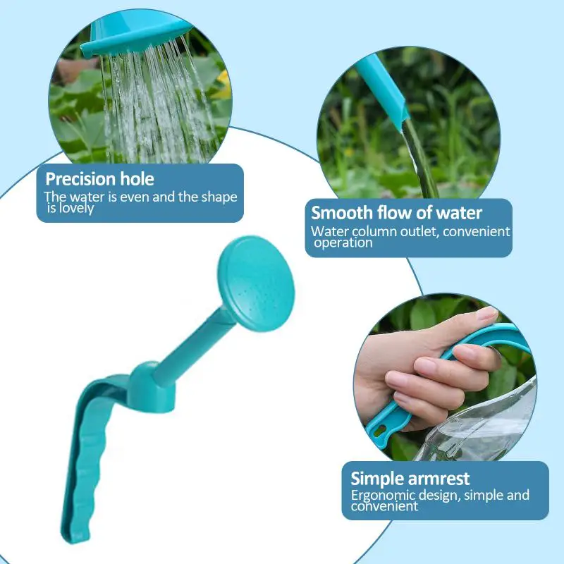 Color: WHITE, Ships From: CHINA - 4/3/2/1pcs Watering Sprinkler Nozzle For Flowers Water Can Portable Handheld Plant Waterer Bottle Sprayer Garden Irrigation Tool