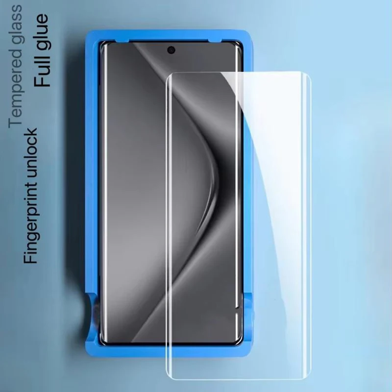 Color: Dark blue, Bundle: Bundle 20, Material: High Definition - For OPPO Find X8 Pro X3 X5 X6 X7 Ultra Screen Protector Find X8PRO X7 Tempered Glass Full screen Glue Cover Protective Film New