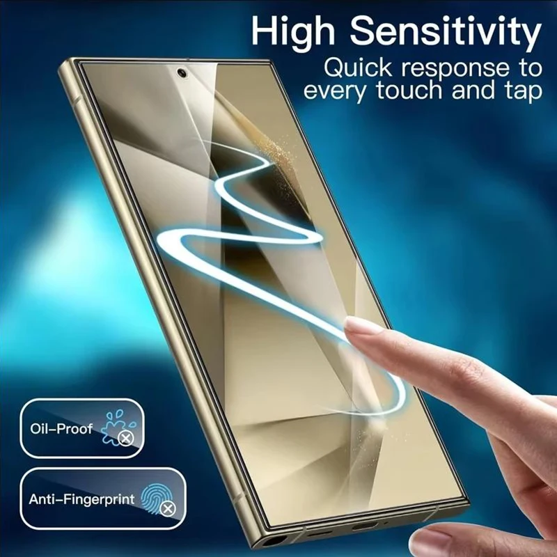 Color: Dark blue, Bundle: Bundle 20, Material: High Definition - For OPPO Find X8 Pro X3 X5 X6 X7 Ultra Screen Protector Find X8PRO X7 Tempered Glass Full screen Glue Cover Protective Film New