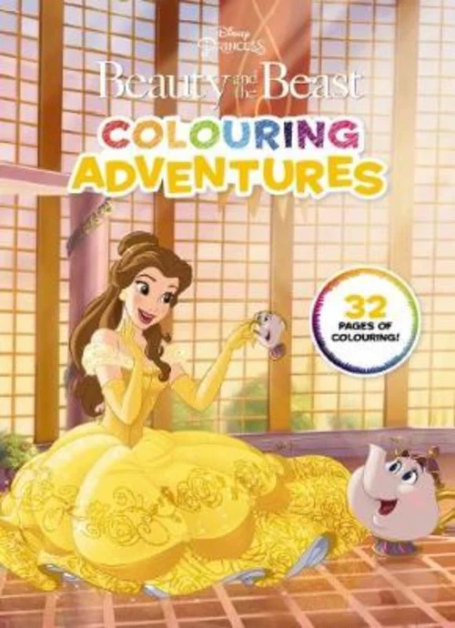 Beauty&Beast Colouring Advent