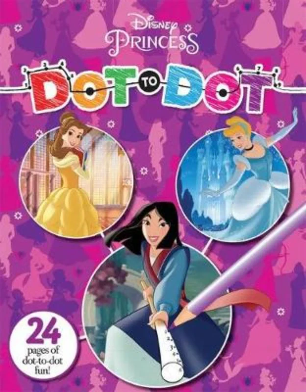 Disney Princess Dot-To-Dot