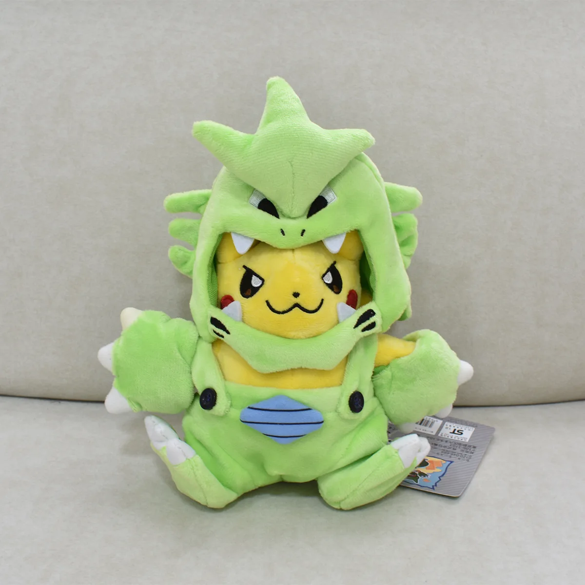 Color: Silver - Pokemon Pikachu Cosplay Toys Charizard Snorlax Garchomp Tyranitar Hydreigon Anime Stuffed Plush Cartoon Peluche Dolls