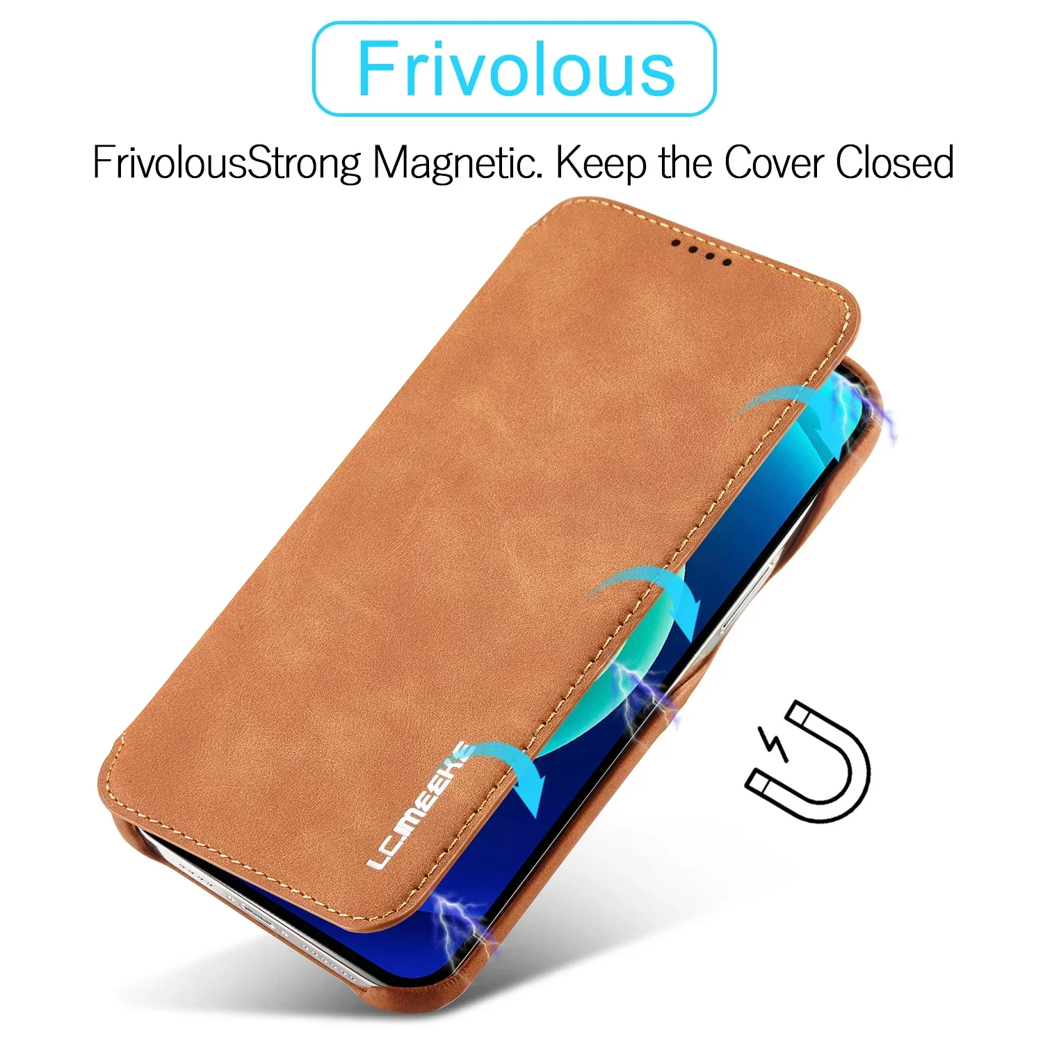 Color: Blue, Compatibility by Model: iPhone 13 mini - Leather Flip Wallet Phone Cover for IPhone 17E 14 15 16 Pro Max 13 12 Mini 11 XS X XR 8 7 Plus SE 2022 Slim Card Slots Book Bag