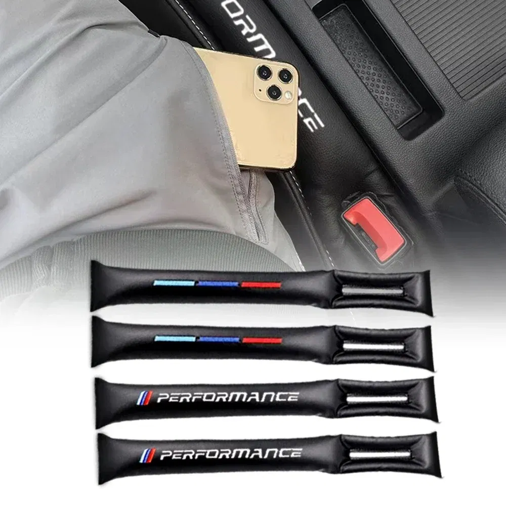 Color Name: Black - 2pcs Car seat cushion gap filling For BMW E46 E60 E90 E34 E39 E53 E87 M3 M5 E91 F30 F10 F20 F21 G20 F34 G30 E70 E30 X1 X3 X5 X6