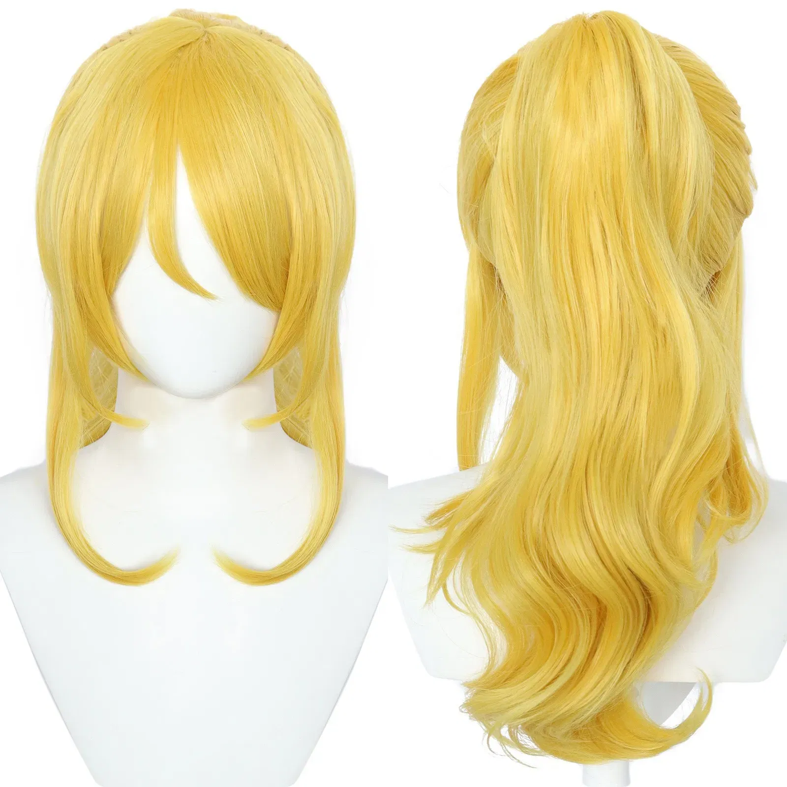 Color: Brown - Baby Girls Accessories Princess Peach Accessory Children Pink Headband Crown Wig Necklace Party Aurora Cosplay Dress Up Outfits