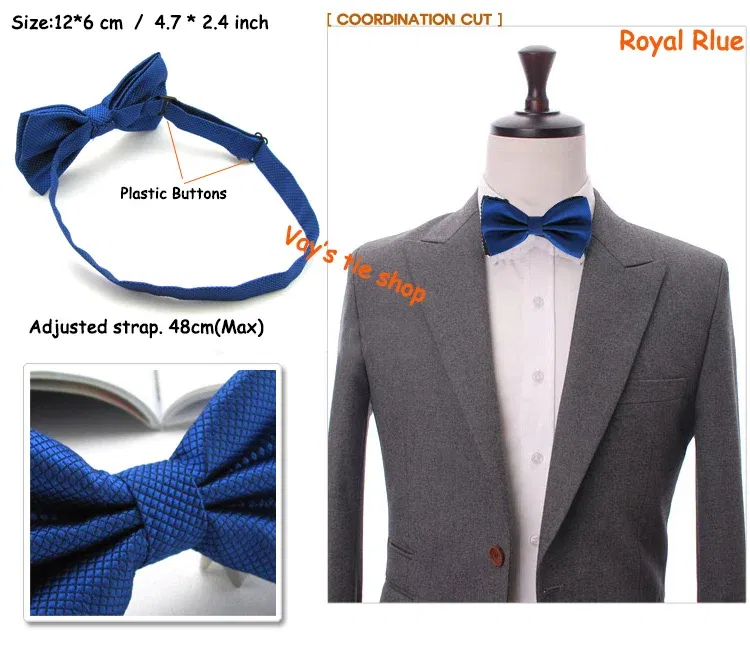 Mens Pajaritas 2021 Fashion Bowtie Dull Jacquard Plaid Grid  Bow Ties Leisure Solid Wedding Tuxedo Butterfly  Black 12*6CM