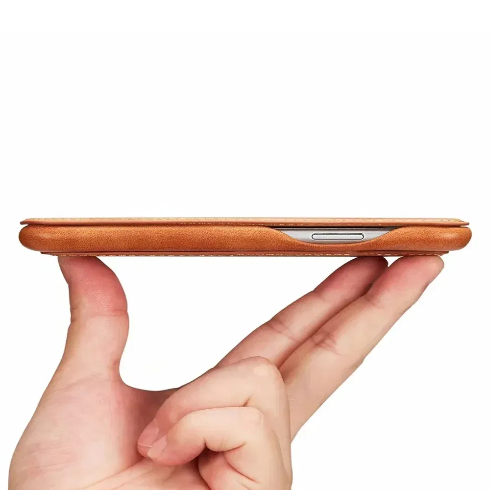 Color: Sky blue, Material: Other - Luxury Ultra Thin Leather Case Flip Cover for Samsung S24 S23 S22 S21 S20 FE Ultra Plus A53 A52s S10 A50 S9 Note 20 10