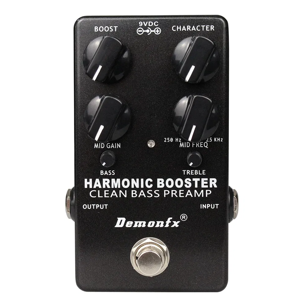 Color: Gold - Demonfx High quality Guitar Effect Pedal Wah Distortion Overdrive Delay Reverb Compressor Booster Pedal