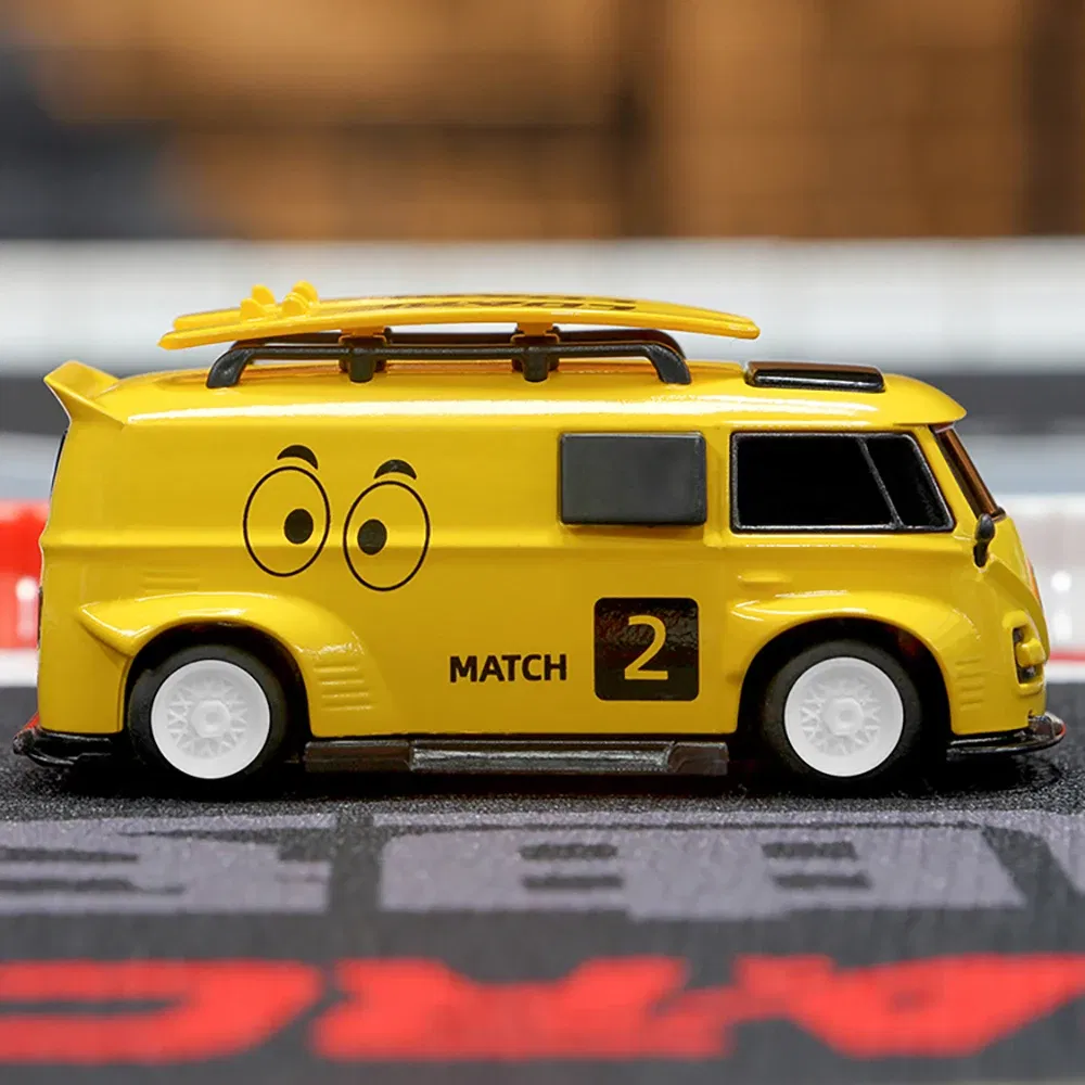 Color: GRAY - LDARC V64 1/64 MINI RC Simulated Electric Remote Control Model Car Tabletop Bus Vehicle RTR 2.4GHz Adults Children's Toys