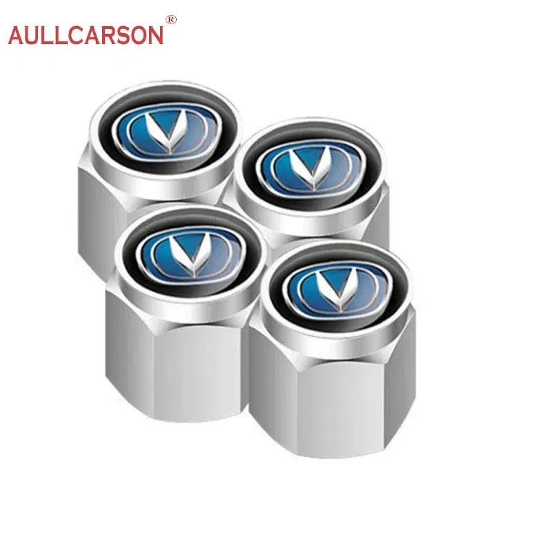 Color: Silver, Ships From: CHINA - For Changan CS55 CS75 Plus CS85 Unik Univ Unit Alsvin EADOplus Lamore CS35 Car Wheel Tire Air Valve Caps Stem Cover Accessories