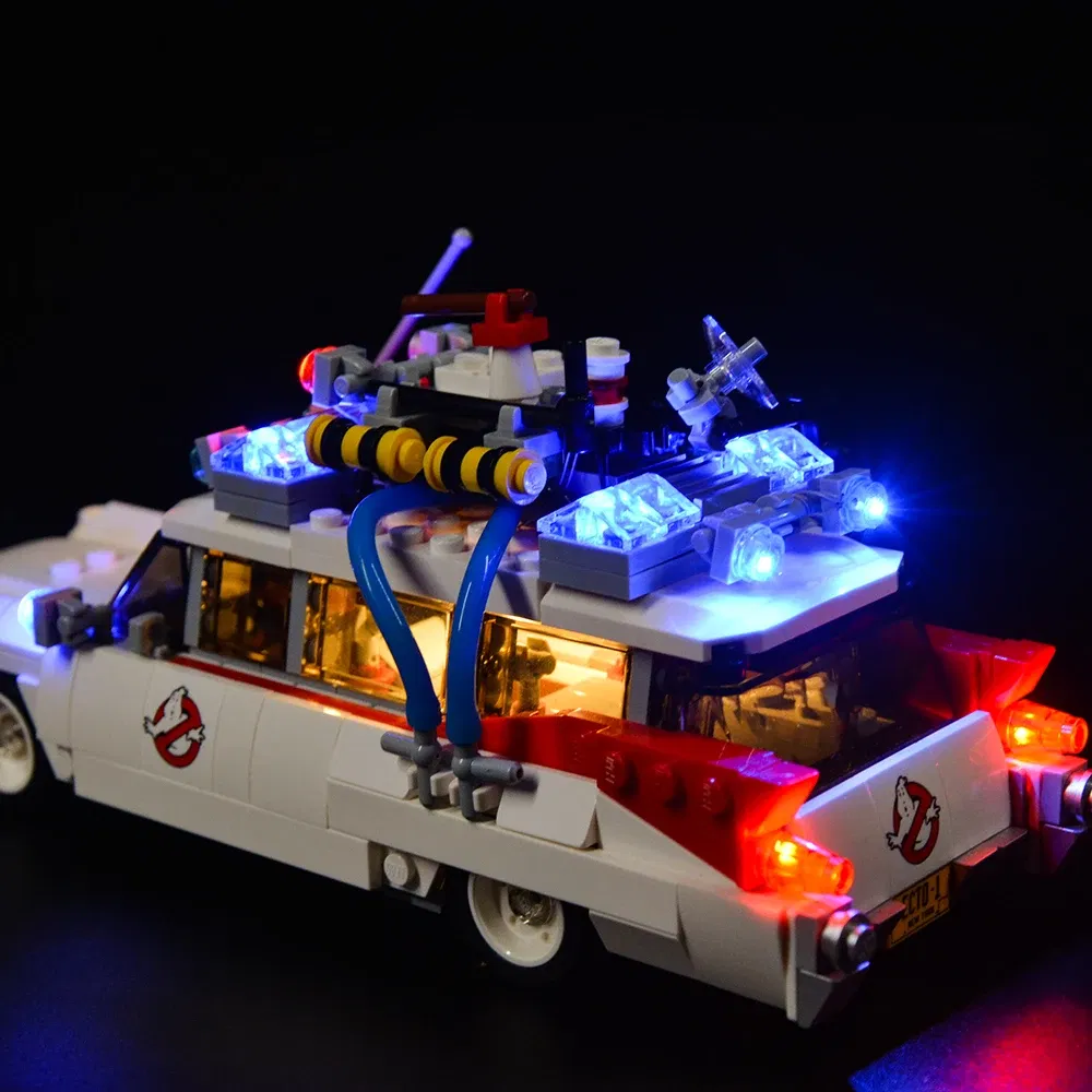 EASYLITE LED Light Set For 21108 Compatible With Ghost Busters Ecto-1 DIY Toys Blocks Bricks Only Lighting Kit Not Include Model