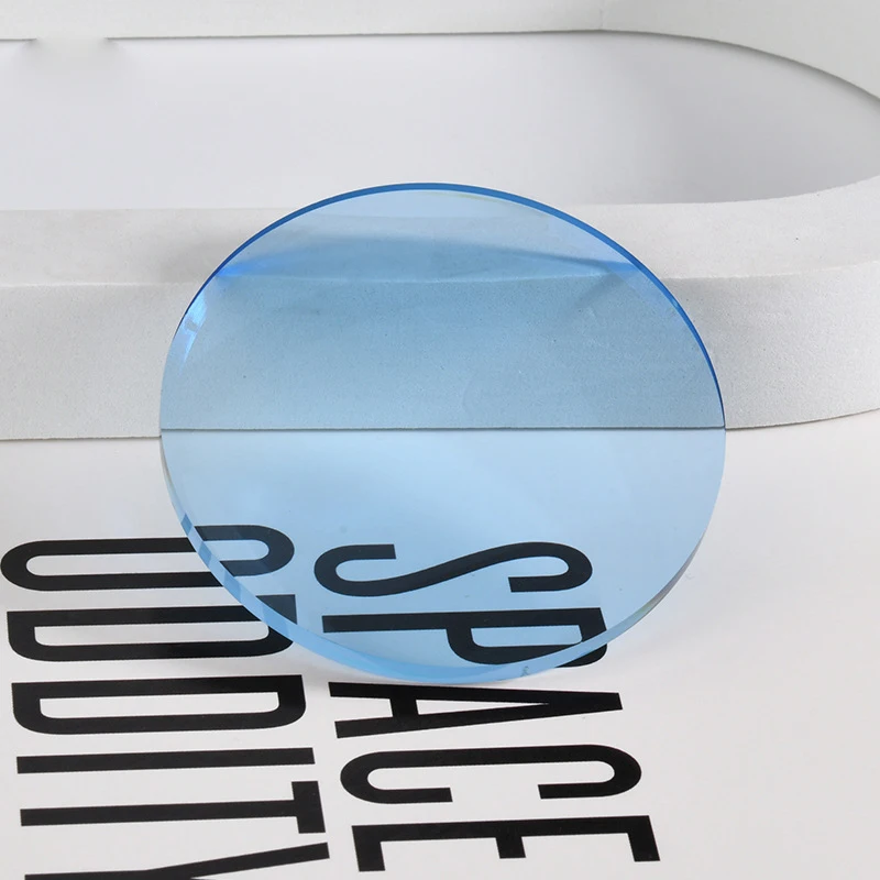 Lenses Color: Clear, Lens Index: 1.74 - Aspherical Non-polarized Sunglasses Lens 1.56/1.61/1.67 Anti-blue Light CR39 Resin HD Driving Prescription Lens Man Woman 1 Pair