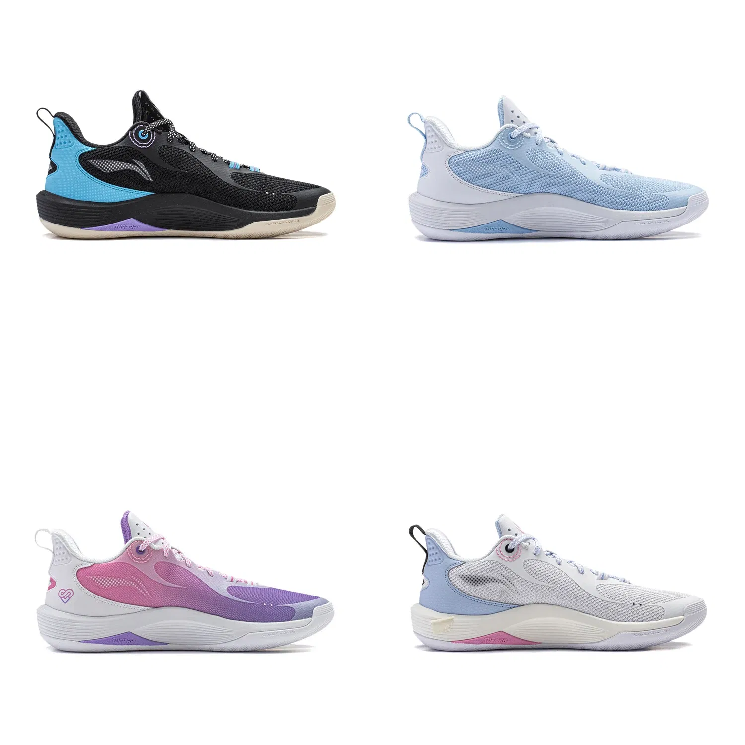 Color: SKY BLUE, Shoe Size: 8.5 - Li-Ning Men SHINING On Court Basketball Shoes Fred VanVleet Breathable Cushion LIGHT FOAM PLUS Sneakers Sport Shoes ABPU001