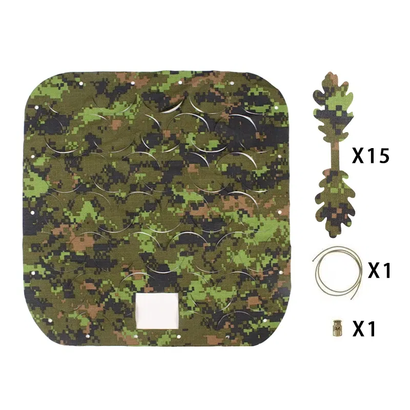 Color: Red - FAST Helmet Cover Flecktarn Splittertarn NFP CADPAT Camouflage Cap customed camo