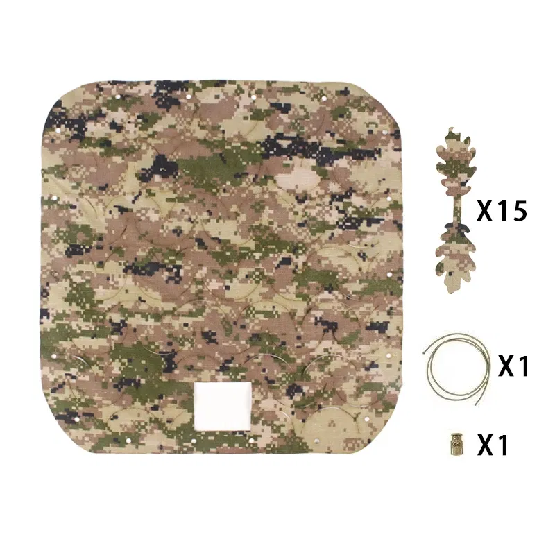 Color: Red - FAST Helmet Cover Flecktarn Splittertarn NFP CADPAT Camouflage Cap customed camo