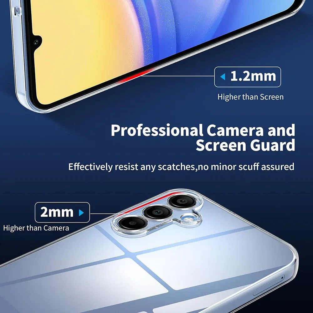 Material: Silicon - Ultra Thin Silicone Soft Case For Samsung Galaxy S25 S24 S23 S22 S21 S20 FE Plus Ultra Transparent Clear Cover Fundas