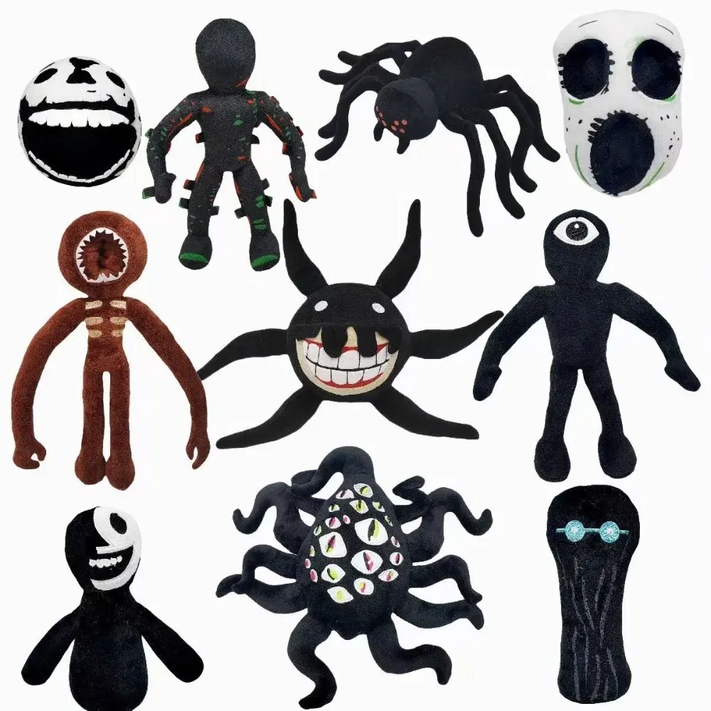 Color: Orange - The New Roblox Doors Figure Escape The Door Game Peripheral Two-dimensional Digital Monster Plush Toy Doll Best Birthday Gift