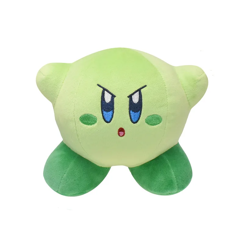 Color: Light Grey - Kirby King Dedede Waddle Dee Meta Knight Elfilin Plush Toy Kawaii Cartoon Peluche Doll for Kids Birthday Christmas Gift