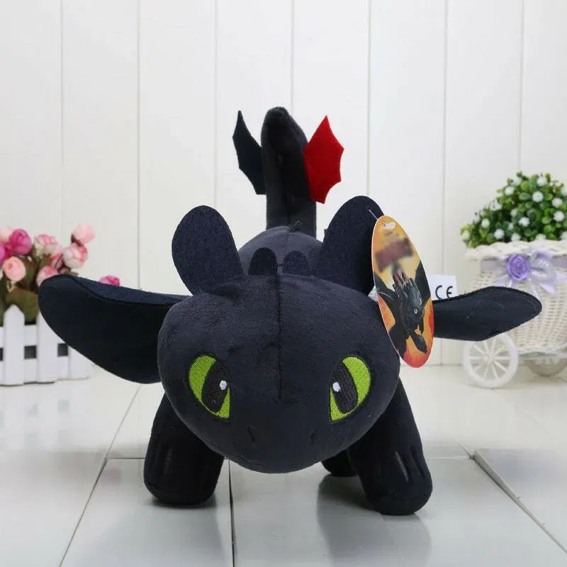 Color: black, Height: 100cm-150cm - 20-65cm Plushies Dragon Toys Kawaii White Black Dinosaurs Animal Stuffed Plush Toys In Stock Plush Kid Birthday Gifts for Kids