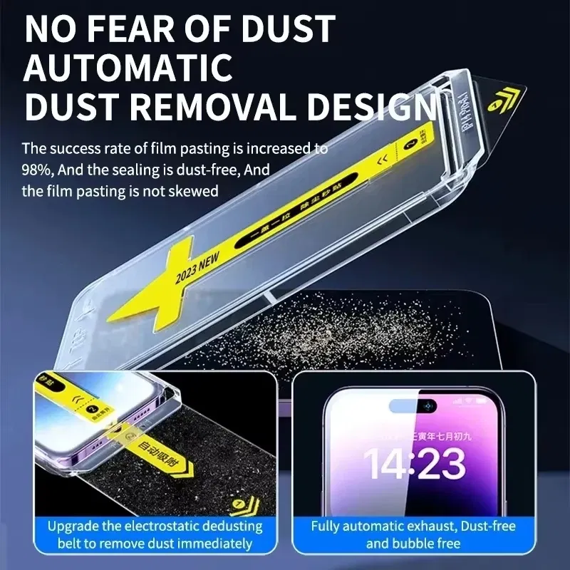 Compatibility by Model: Poco F6, Material: Leather - 5pcs Dust Free Install Anti-Spy Tempered Glass For Poco F6 Pro F5 F3 M6 M5S M4 M3 M2 X6 X5 X4 X3 C65 5G Privacy Screen Protector