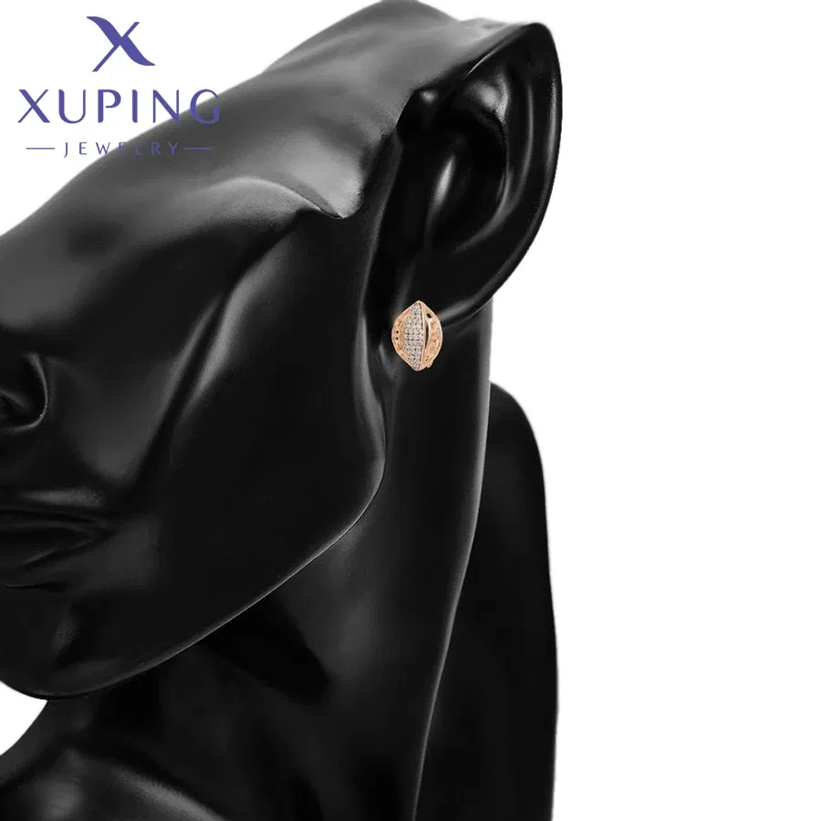Xuping Jewelry New Arrival Earrings Stone with Gold Color Earring for Women Girl Charm Jewellery Gift X00015560