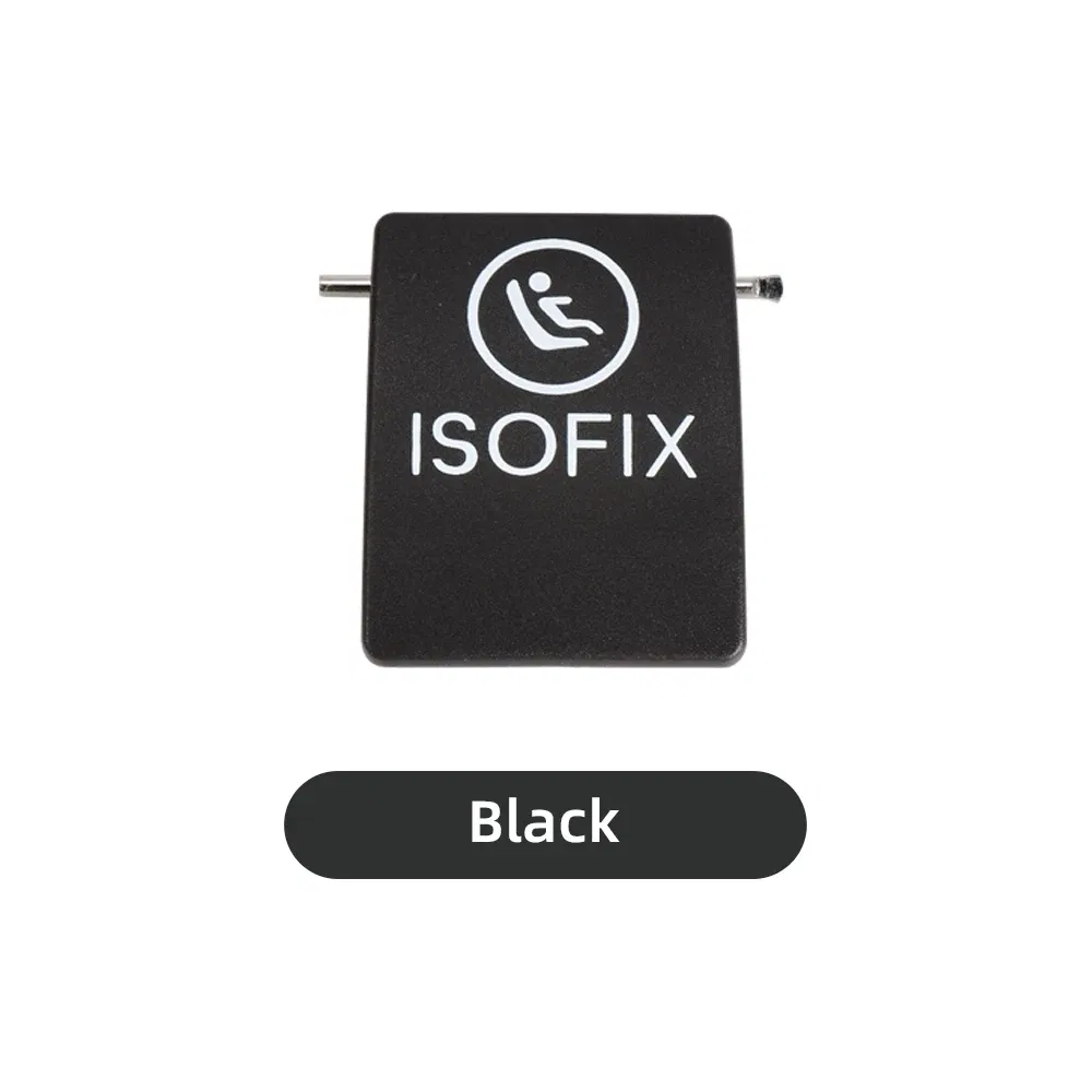 Color Name: black - Car Seat ISOFIX Switch Cover Child Seat Restraint For Mercedes W205 W253 W238 C E GLC Class C200 C220 C300 GLC250 GLC300 E300