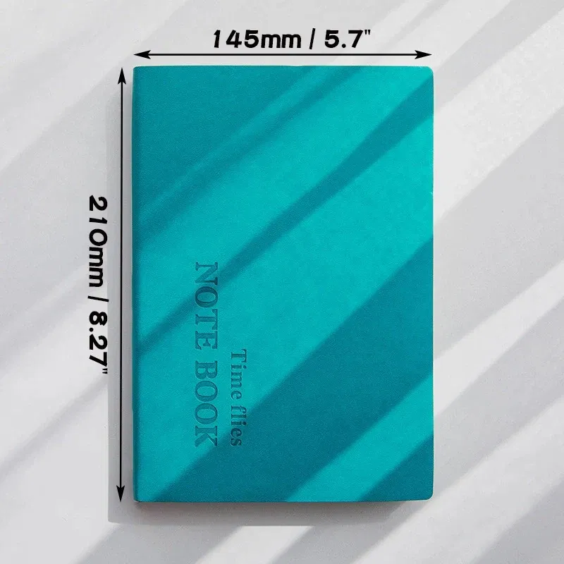 Color: Navy Blue - Grid Notebook A5,Travelers Journals School Office Meeting Record 80GSM/264 Pages Checkered Paper Notepad Handbook Agenda 2024/25