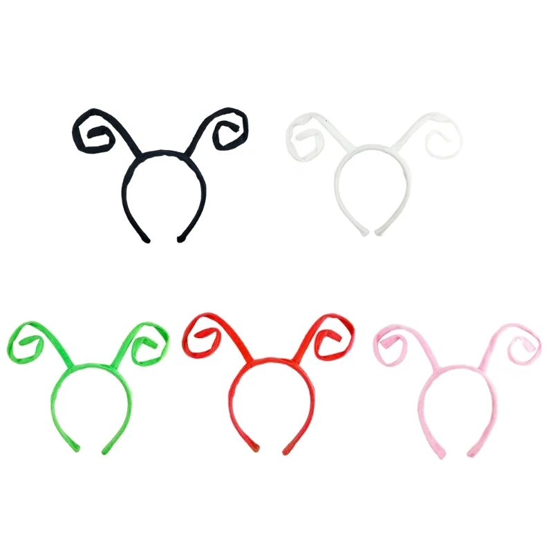 Color: black - Halloween Headband Butterfly Antenna Headband Halloween Party Costume