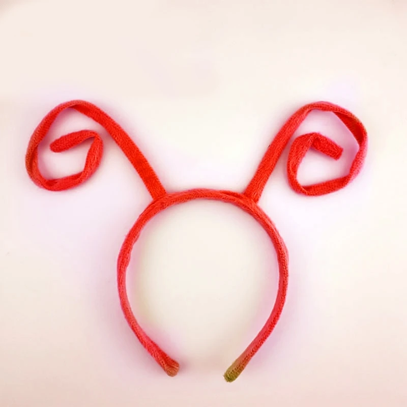 Color: black - Halloween Headband Butterfly Antenna Headband Halloween Party Costume