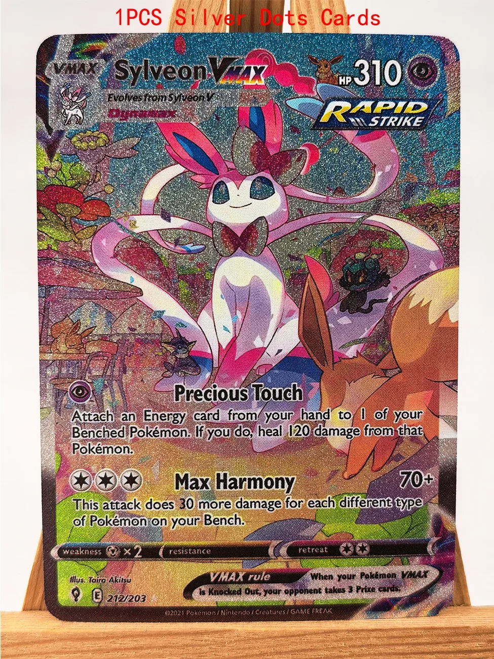 Color: four - Umbreon Eevee Sylveon Leafeon Glaceon Toys Hobbies Hobby Collectibles Game Collection Anime Cards