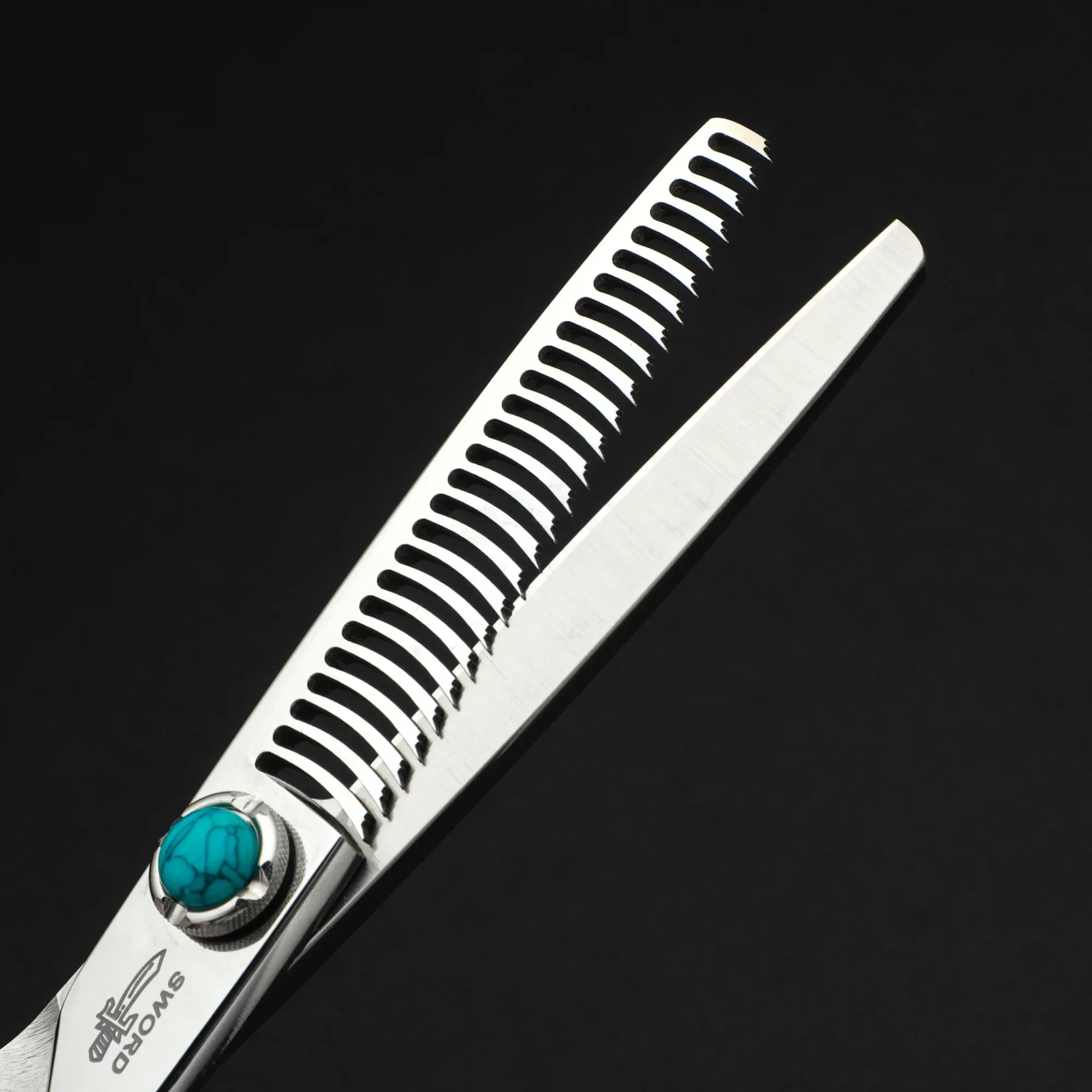 Color: Green - MIZUTANI professional hairdressing scissors thinning shears 6-6.5-7 inch barber scissors VG10 steel Hair cutting machine