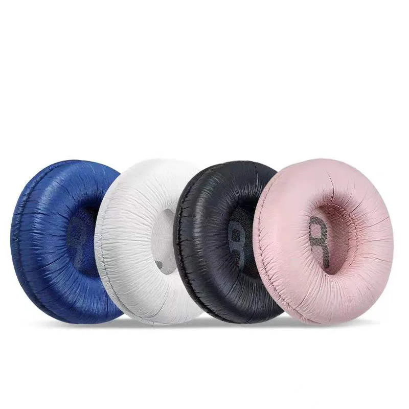 Color: Pink - Replacement Ear Pads Soft Leather Foam Pads for JBL Tune 600, T450, T450BT, T500BT, JR300BT, 70mm, 1 Set