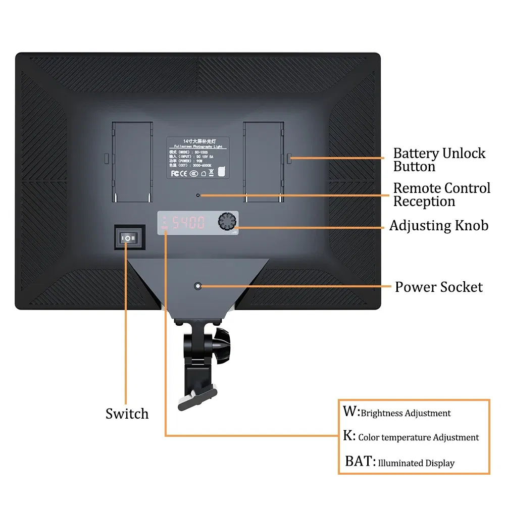 Color: BROWN, Ships From: CHINA - SH 14inch Photography LED Panel Video Light Selfie Dimmable Lighting Photo Studio Live Stream Fill Lamp Three Color With Tripod