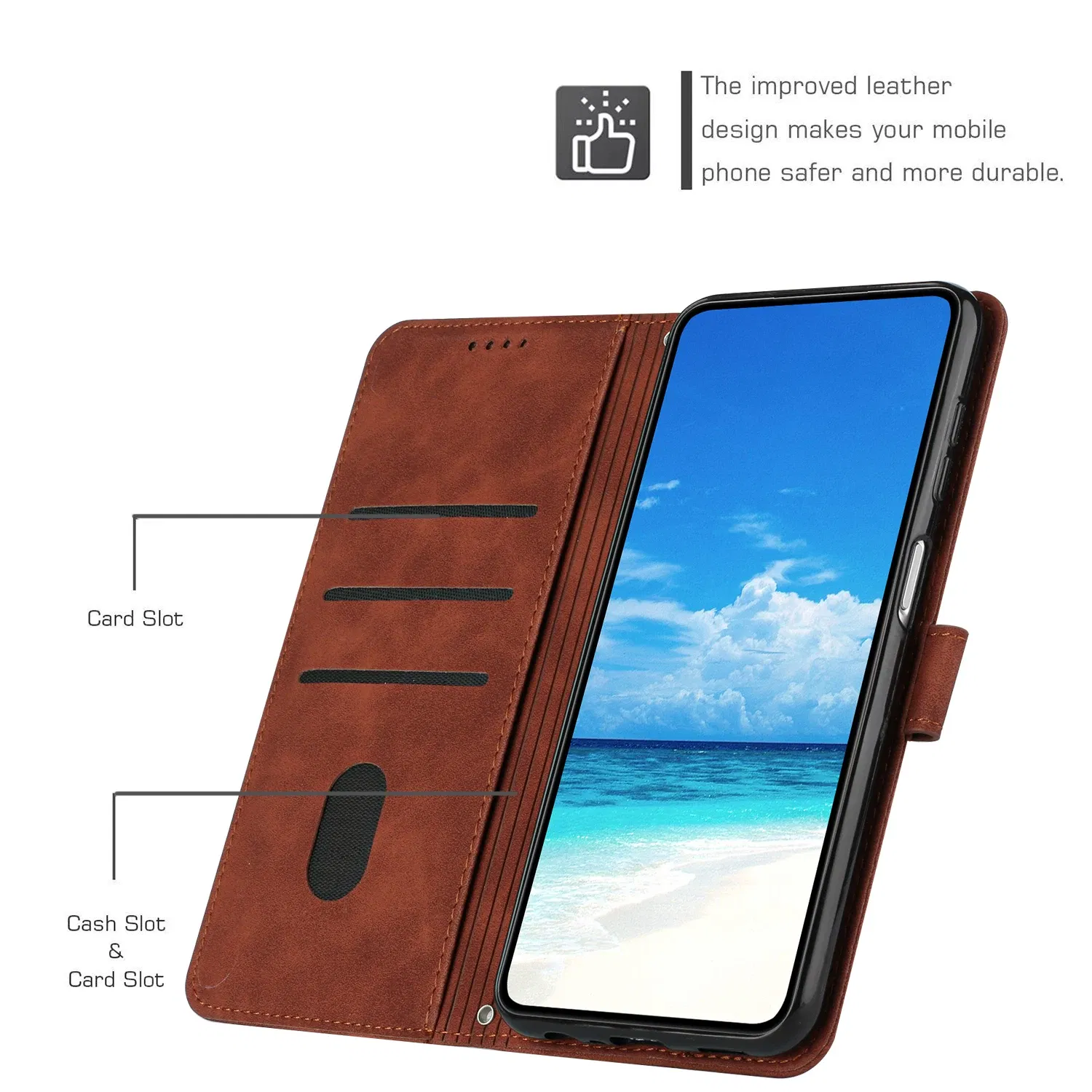 Color: SKY BLUE, Ships From: CHINA, Material: ABS - Love Heart Strap Leather Crossbody Phone Wallet Case Book Stand For Google Pixel 8 7 Pro 8A 7A 6A Girls Cute Shoulder Cover