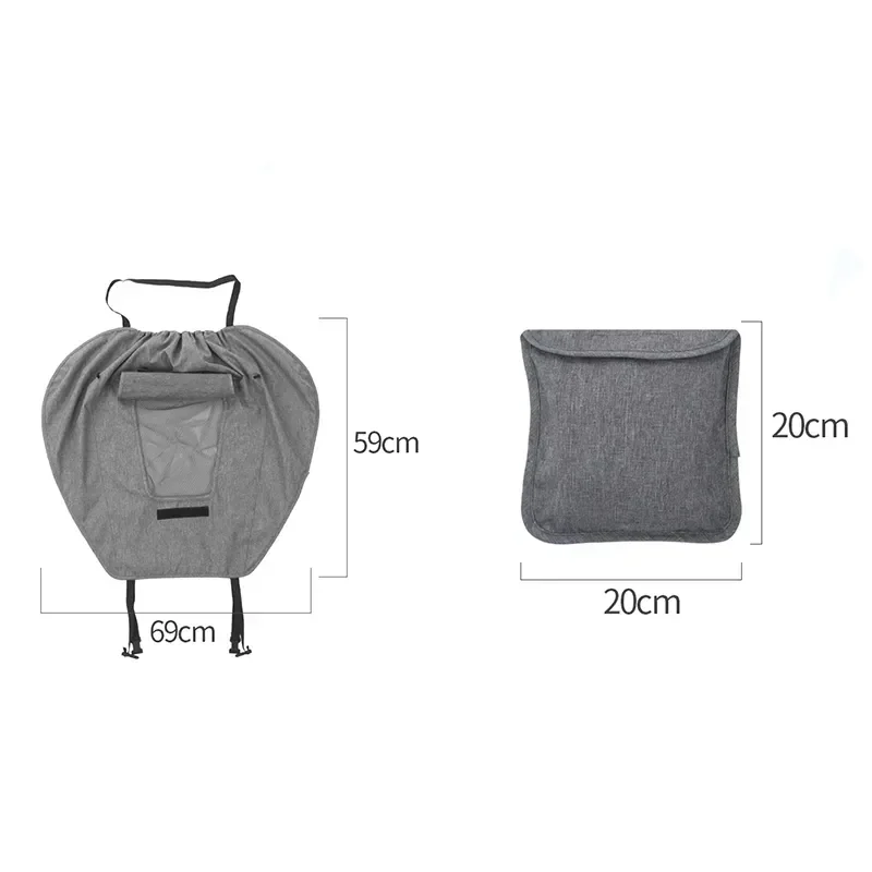 Color: WHITE - Universal Baby Stroller Accessories Sun Shade UV Protection Sunshade Carriage Canopy Cover for Prams Infants Car Seat Sun Visor