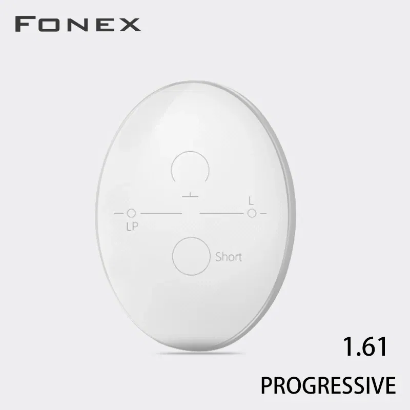 Lens Index: 1.61 - Customized 1.56 1.61 1.67 (ADD+0.75~+3.00) Progressive Multifocal Lenses Optical Hyperopia Resistance Short Middle Far Lens