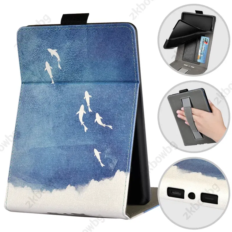 Color: Other, Size: Fifteen - Cute Smart Case for 6.8' 6'' Kindle Paperwhite Signature 11th Generation Edition 12th 2024 7'' 7th 10th 6th M2L4EK RS23CV Cover