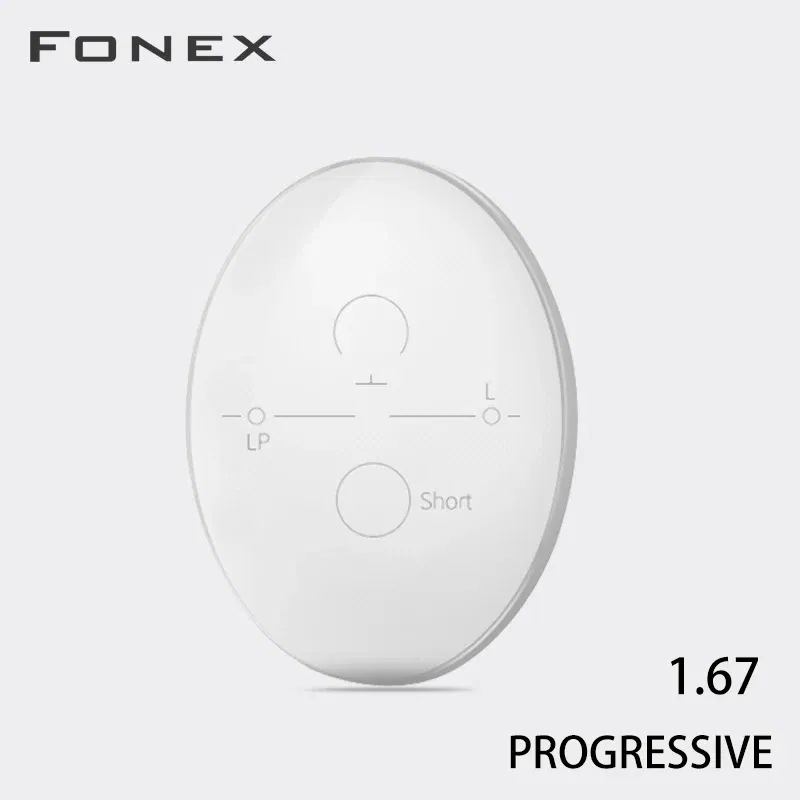 Lens Index: 1.56 - Customized 1.56 1.61 1.67 (ADD+0.75~+3.00) Progressive Multifocal Lenses Optical Hyperopia Resistance Short Middle Far Lens