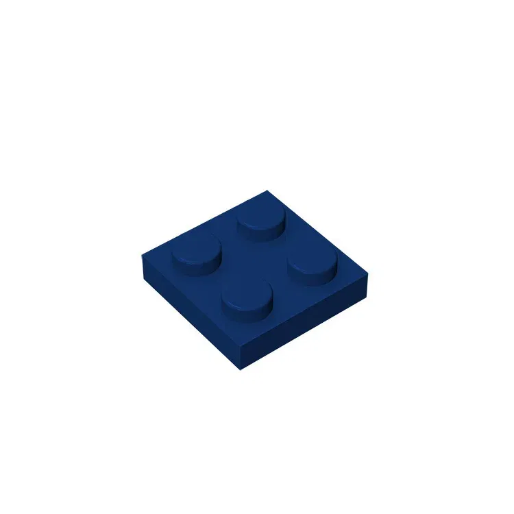 Color: Dark Khaki - 20Pcs MOC Parts 3022 94148 Plate 2 x 2 Compatible Bricks DIY Assmble Building Blocks Particle Kid Puzzle Brain Toy Birthday Gif