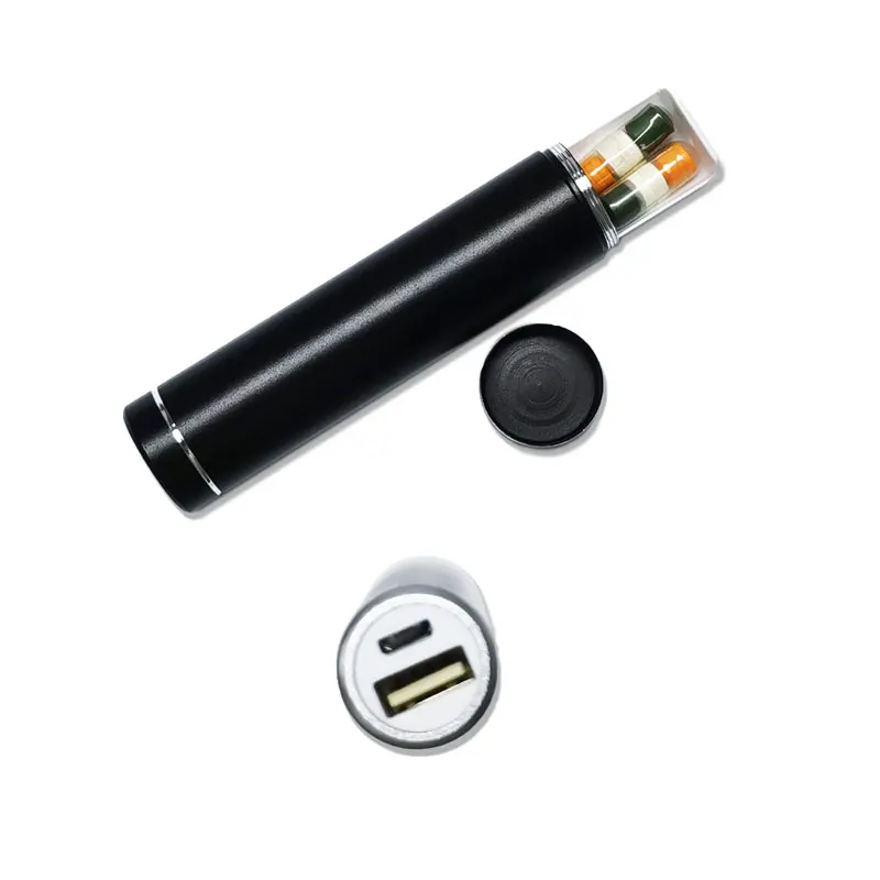 Color: Black - Fake Charger Station Power Bank Portable Pocket Diversion Secret Stash Safes Storage Compartment Container Cans Hiding Items