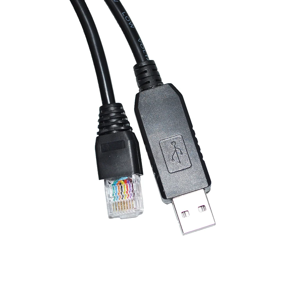 Color: black, Cable length: 3m, Ships From: CN - ORIGIN FT232RL CHIP USB TO RJ45 PLUG RS232 CONVERTER SERIAL COMMUNICATION CONSOLE DEBUG CABLE FOR PYLONTECH LI-ION BATTERY TO PC
