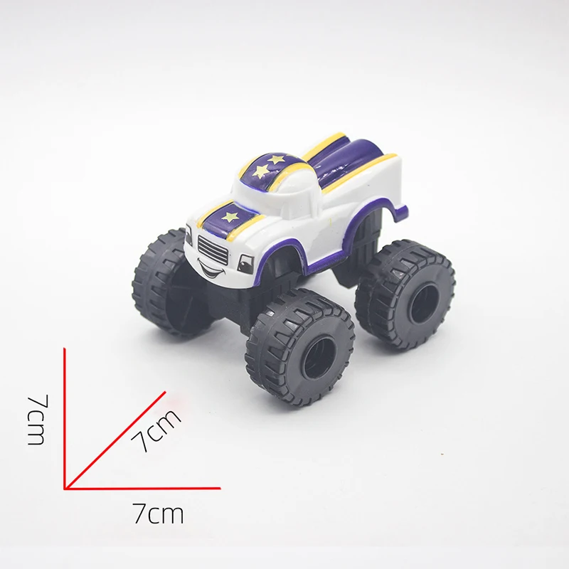 Color: PURPLE - Flame and machine monster Car toys Russian Crusher Truck Vehicles Figure Blaze Toy blaze the monster machines birthday Gifts