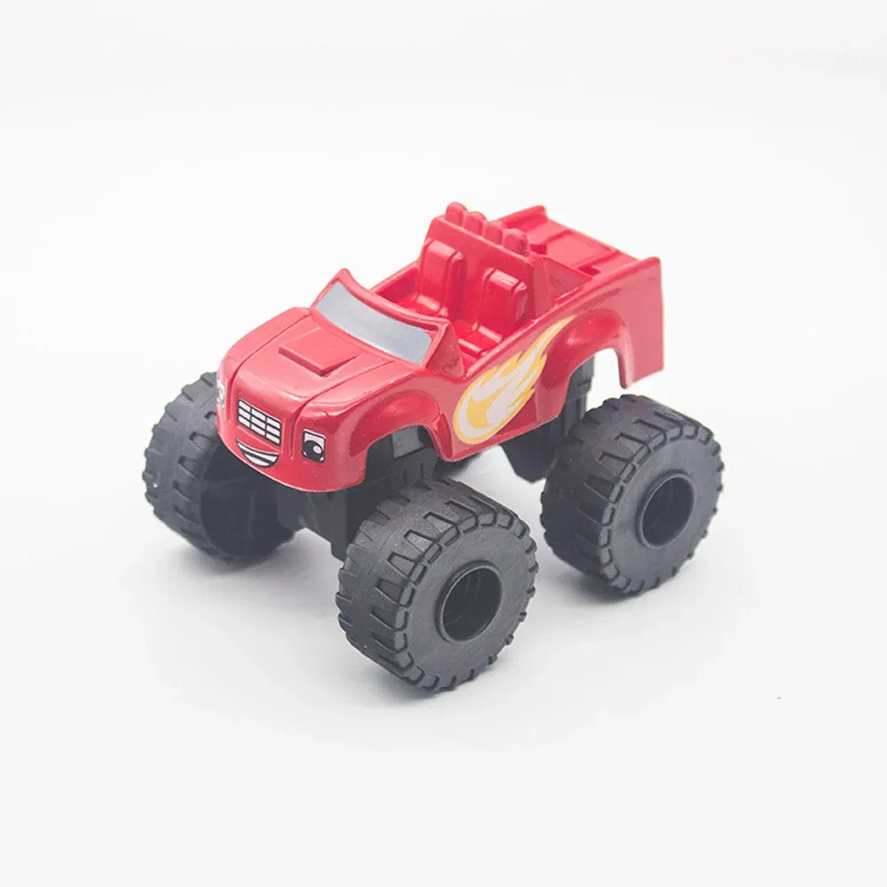 Color: PURPLE - Flame and machine monster Car toys Russian Crusher Truck Vehicles Figure Blaze Toy blaze the monster machines birthday Gifts