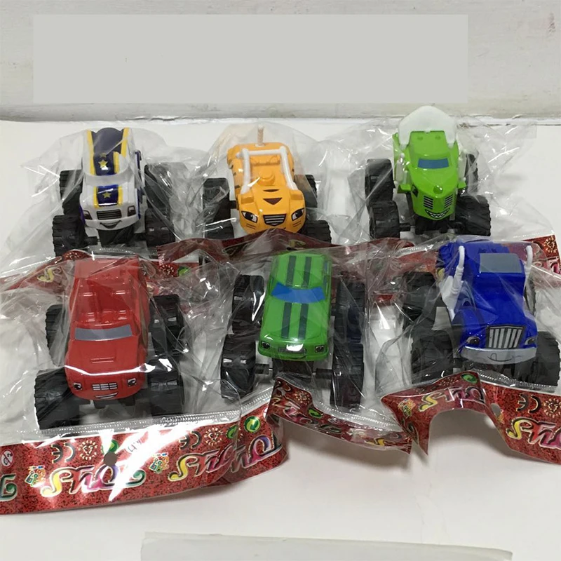 Color: PURPLE - Flame and machine monster Car toys Russian Crusher Truck Vehicles Figure Blaze Toy blaze the monster machines birthday Gifts